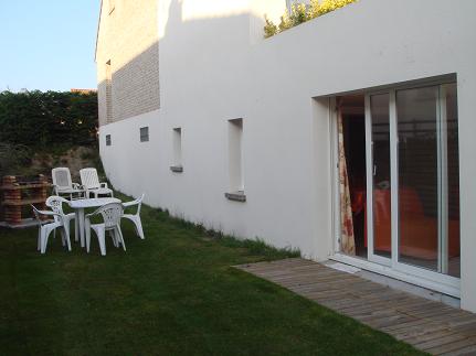 Terrasse location de vacances à Sangatte